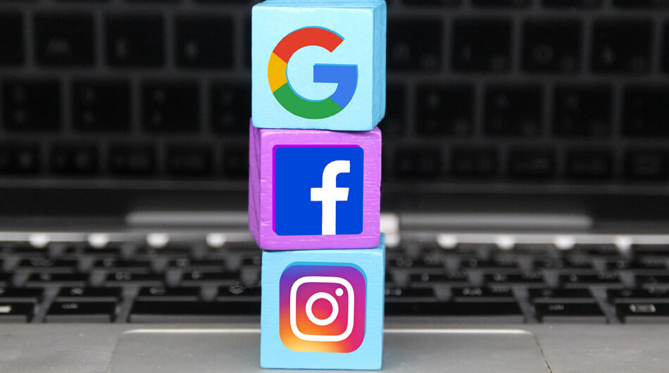 Google ή Facebook / Instagram; Επιλογή